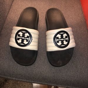 Women Sz 7 Tory Burch Slides